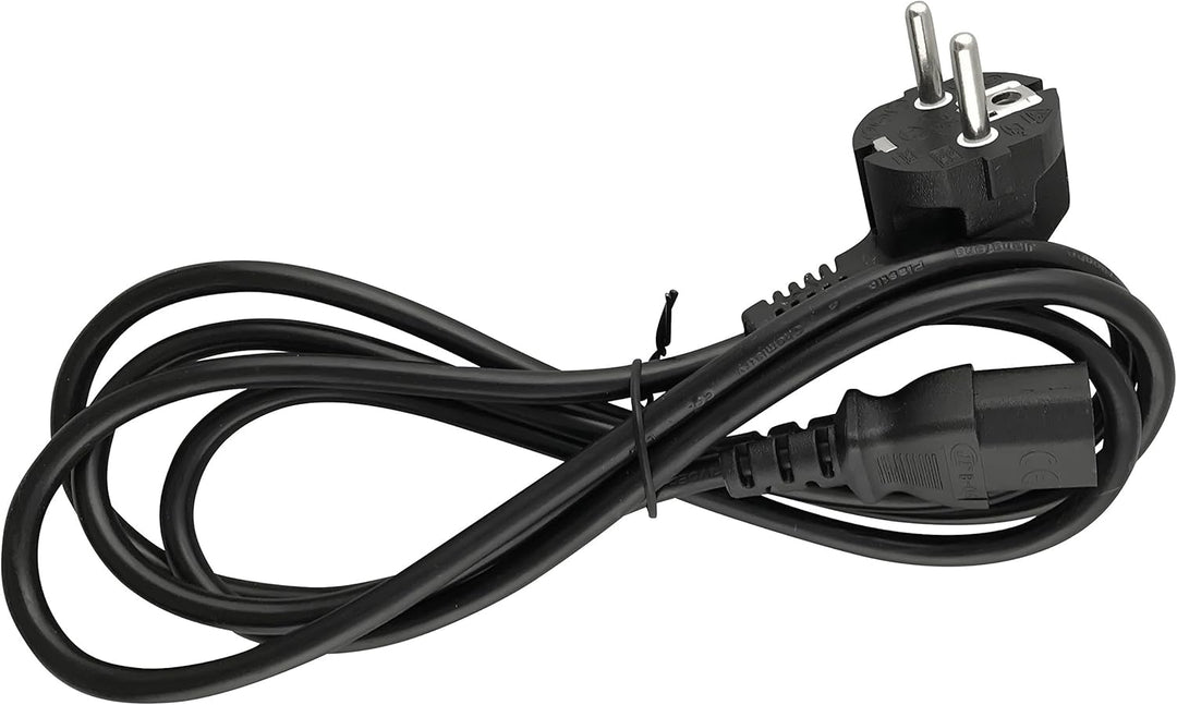 Naths Hardware® | 3x Kaltgerätekabel 1,8m | Netzteil für PC Computer Monitor Bildschirm Drucker Lapt