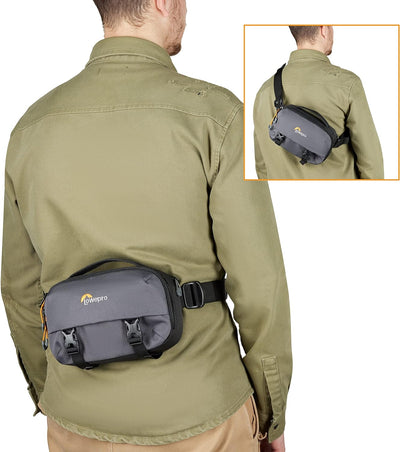 Lowepro Trekker Lite Hp 100, Compact Camera Backpack with Tablet Pocket, Camera Bag for Crop-Sensor