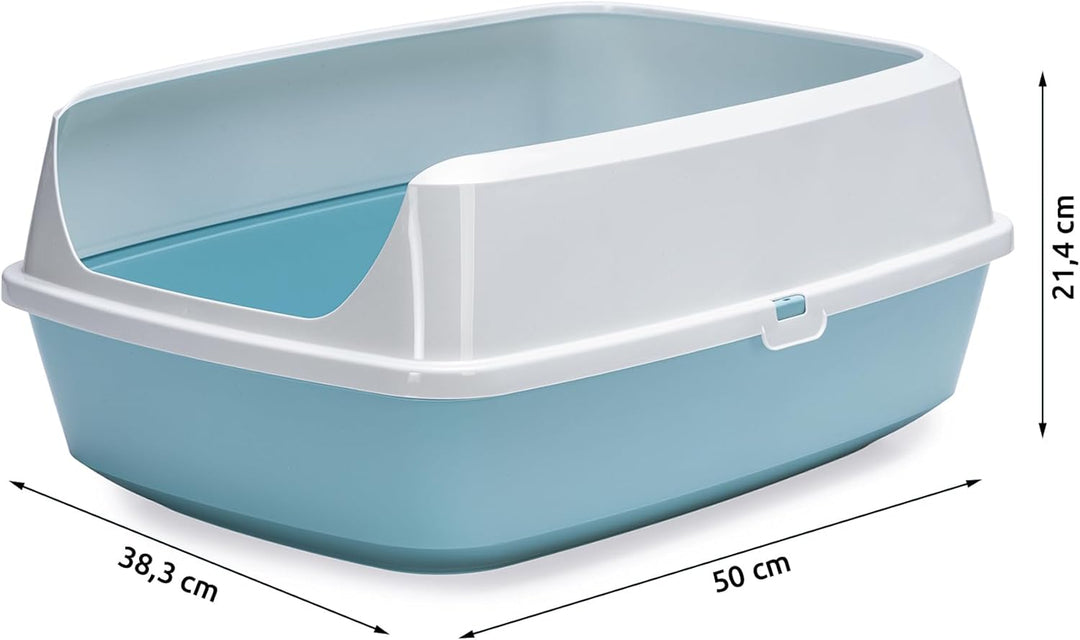 Karlie 522871 Katzentoilette Mary Loo Eco L: 50 B: 38,3 H: 21,4 cm, Aquarelle, Aquarelle