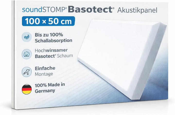 soundSTOMP® Schallabsorber aus Basotect® | Schalldämmung und Akustikoptimierung Made in Germany | Ba
