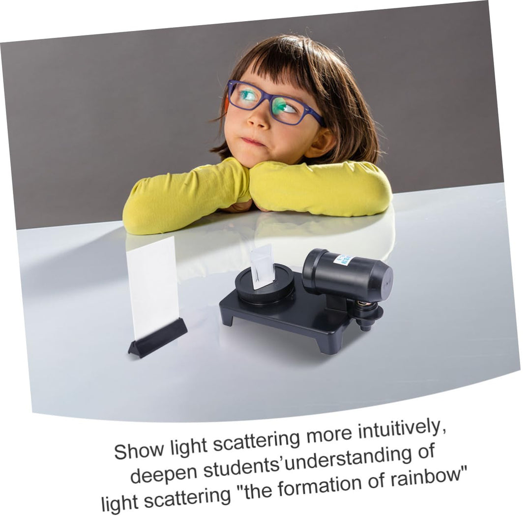 Glas Triple Prisma Dreiecksprisma Optischer Demonstrator Lehrinstrument Für Physikalische Optik Um L