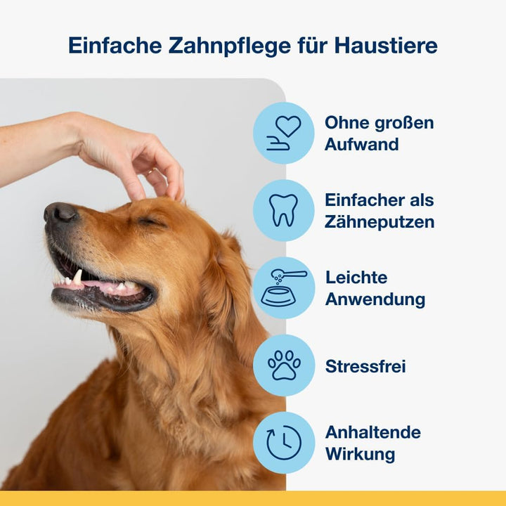 ProDen PlaqueOff Pulver für Hunde und Katzen, 180 g, gegen Mundgeruch, Plaque, Zahnstein 180g, 180g