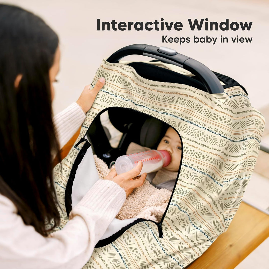 Autositzbezug für Babys - Baby Sitzbezüge für Frühling, Herbst, Winter - Universelle Stretch Fit Bab
