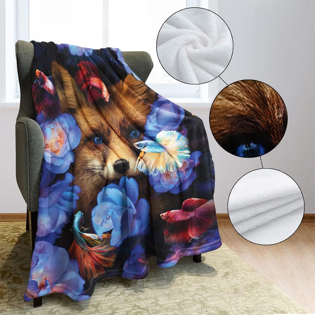 Zomer Kuscheldecke 150x200 cm Gemusterte Decke Weiche Warme Decke als Wohndecke Schlafdecke Tagesdec