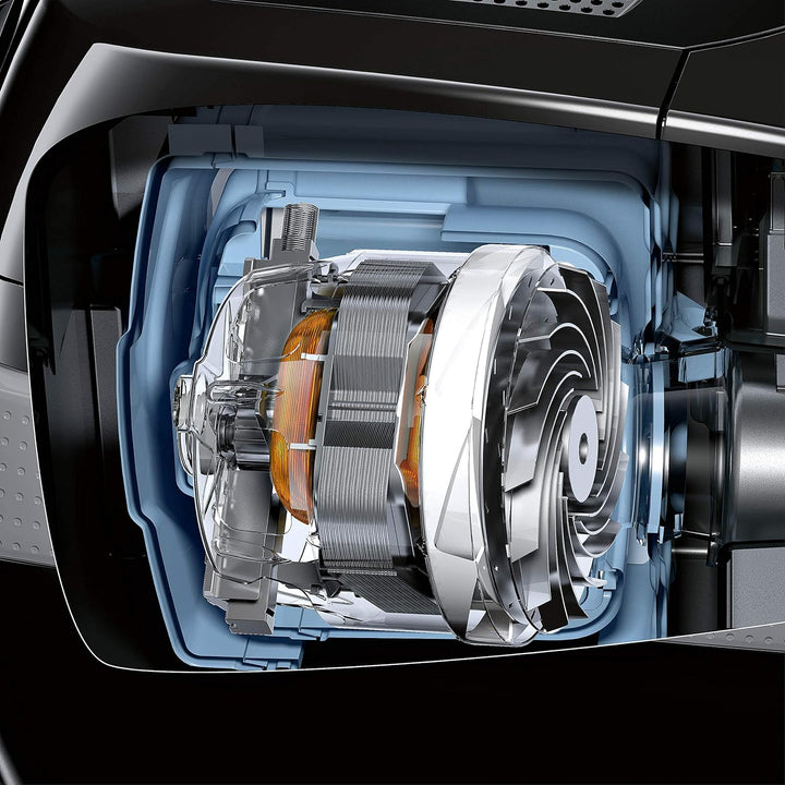 Siemens Staubsauger mit Beutel iQ300 VSC3320, Bodenstaubsauger, ideal für Allergiker, Hygiene-Filter