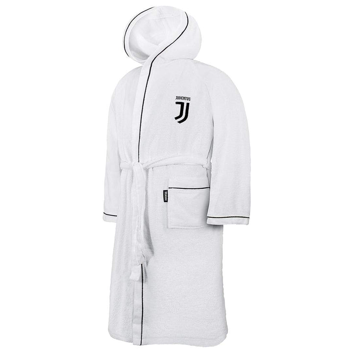 Offizielle Bademantel Juve Juventus in Mikrofrottee-Erwachsene platzsparend R257 X-Large bianco XL B