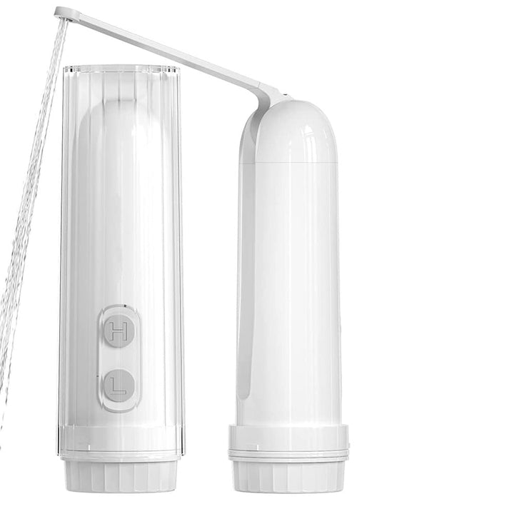 Po Dusche 140ml, IPX6 Wasserdichter Elektrischer Mobiles Reise Bidet Popodusche mit Düse 180-Grad-An