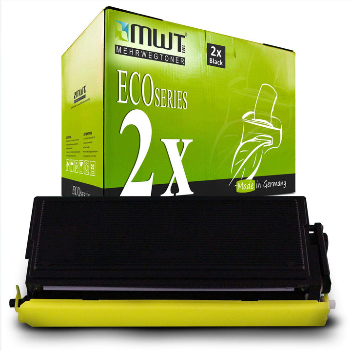 2X MWT Toner kompatibel für Brother Fax 4750 5750 8350 8360 8750 P PLT ersetzt TN6600