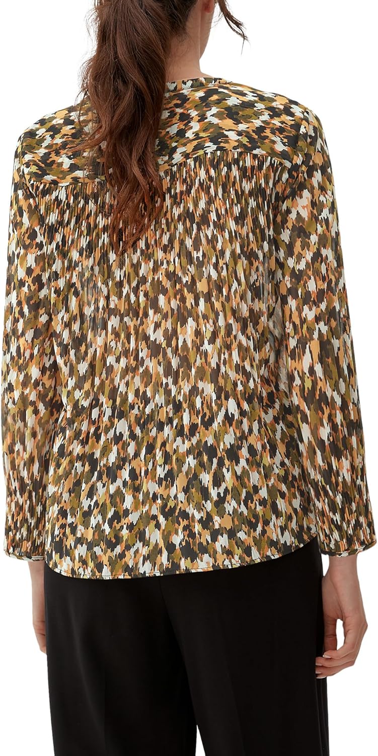 s.Oliver Bluse mit Allovermuster 40 77a0, 40 77a0
