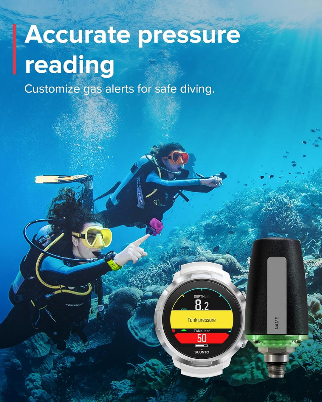 Suunto Dive Tank Pod Tank Pod Single, Tank Pod Single