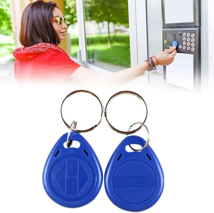 50 Stück, beschreibbar, 125 kHz, RFID-Schlüsselanhänger, Nähe, ID-Karte, wiederverwendbar, T5577