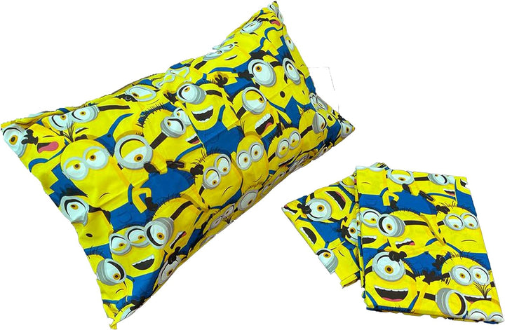 hermet Minions | Bettwäsche-Set für Einzelbetten | 100% Baumwolle | offizielles Produkt