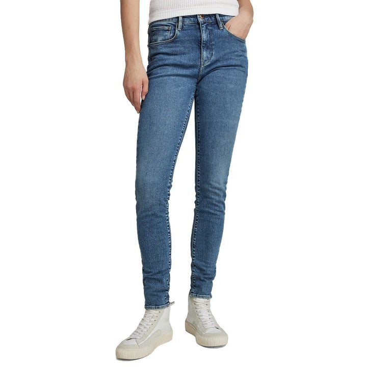 G-Star Damen 3301 Skinny Jeans 25W / 30L Blau (Faded Miami Blue D05175-d188-g141), 25W / 30L Blau (F