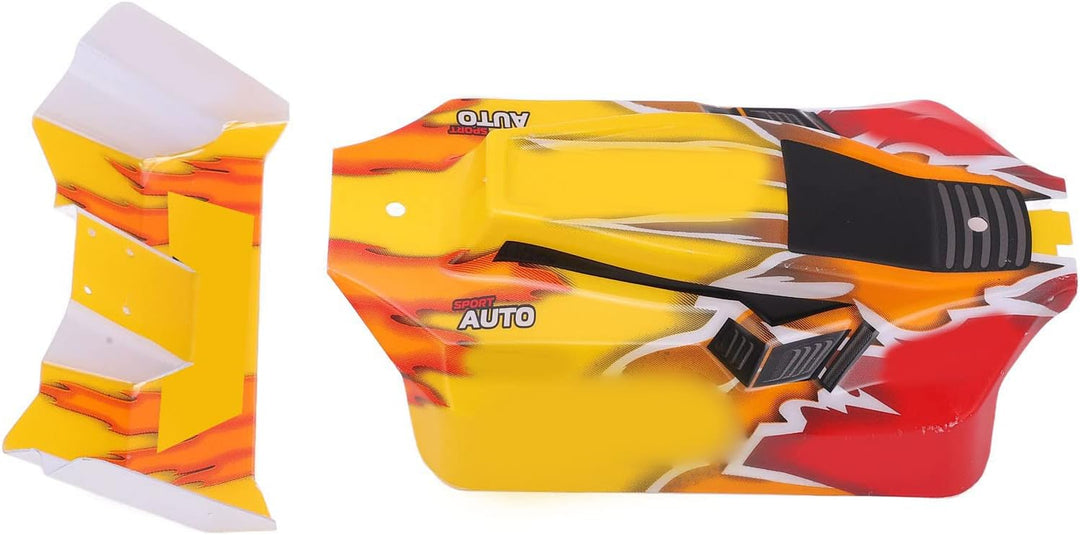 Dilwe RC Car Body Shell, PVC-Fernbedienung Car Shell Upgrade-Teile für WLtoys 144001 144010 1/14 RC