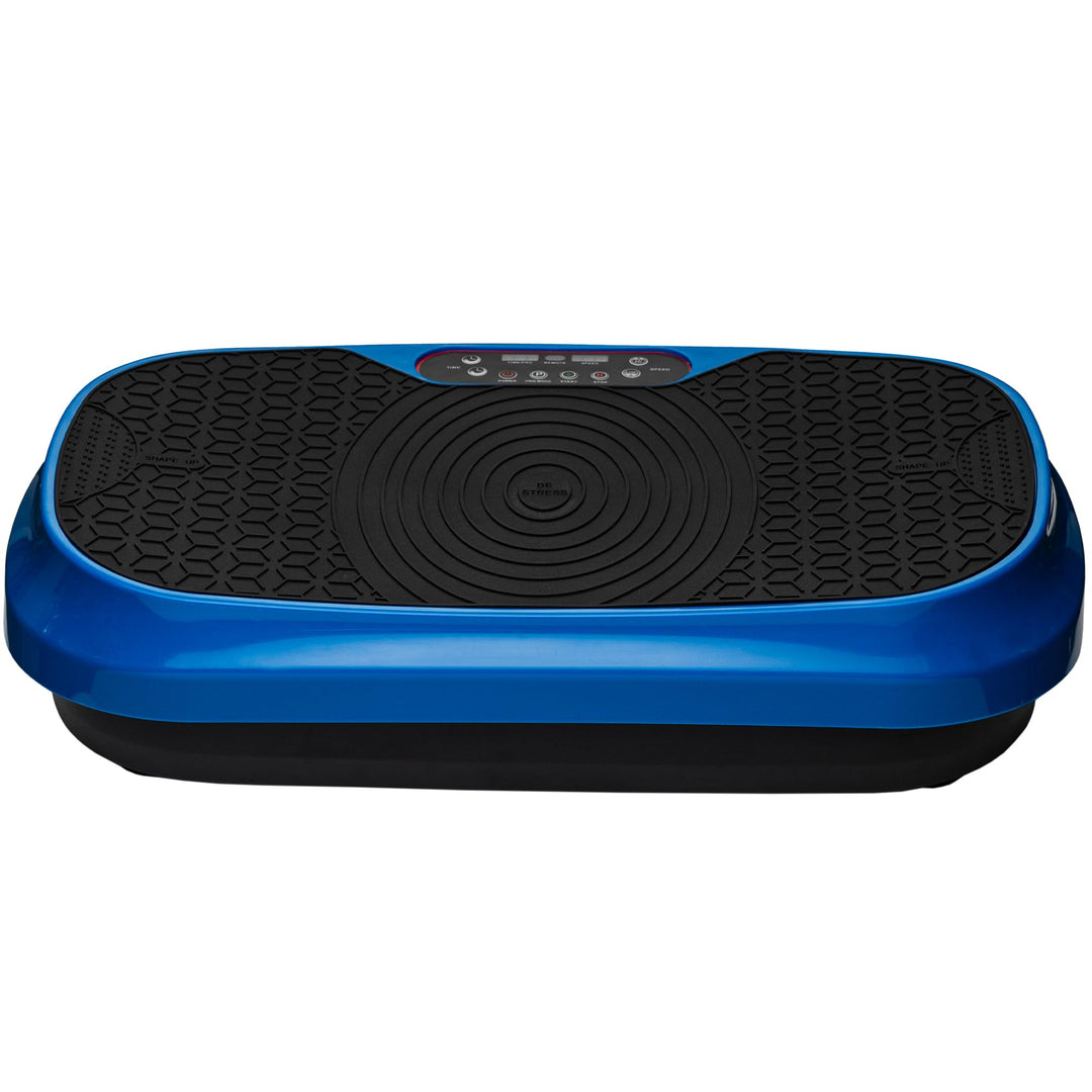 Lifepro Waver Mini Vibration Plate Exercise Machine with Remote &amp; Bands - Compact Whole Body Vibrati