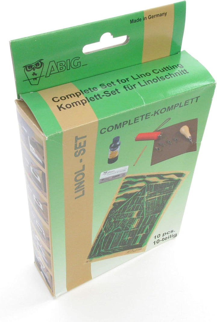 CREATIVE NEU Abig Linol-Set Complete Format A5. 10-teilig