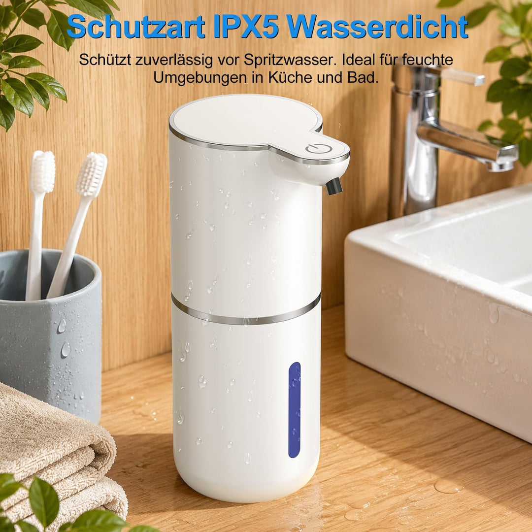 Amyzavls Seifenspender Automatisch für Schaum, Wandbefestigung Berührungslos Elektrischer Seifenspen