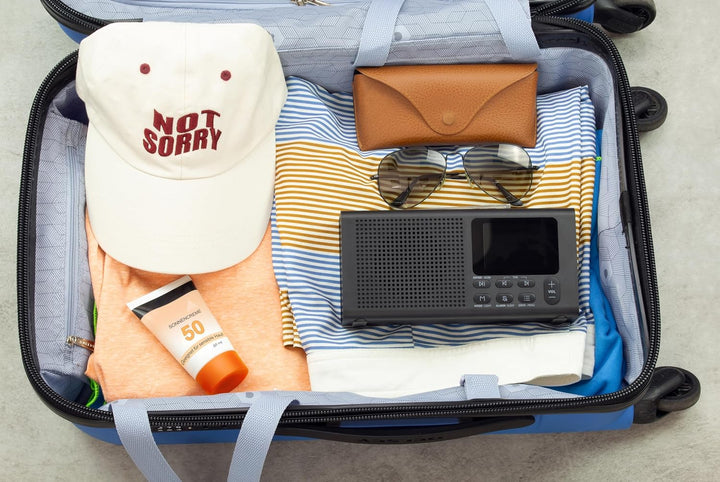 Dynavox DBT200 tragbares, digitales DAB+/UKW Radio, ideal als Küchenradio, Badradio, Büroradio, Werk