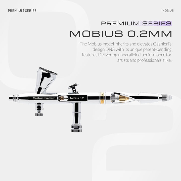 Gaahleri Airbrush Premium Serie GHPM-Mobius 0,2mm