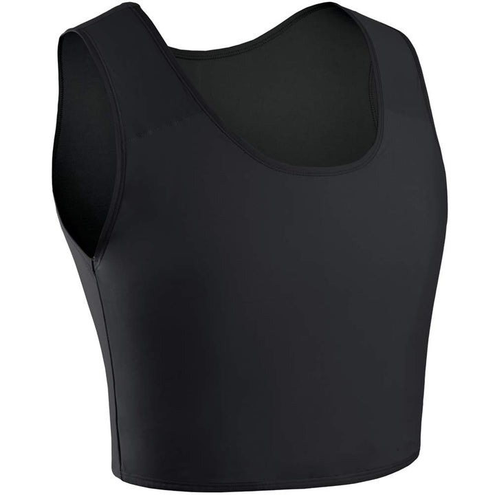 XUJI Transgender FTM Trans Atmungsaktive Halb Brust binder M T1-schwarz, M T1-schwarz