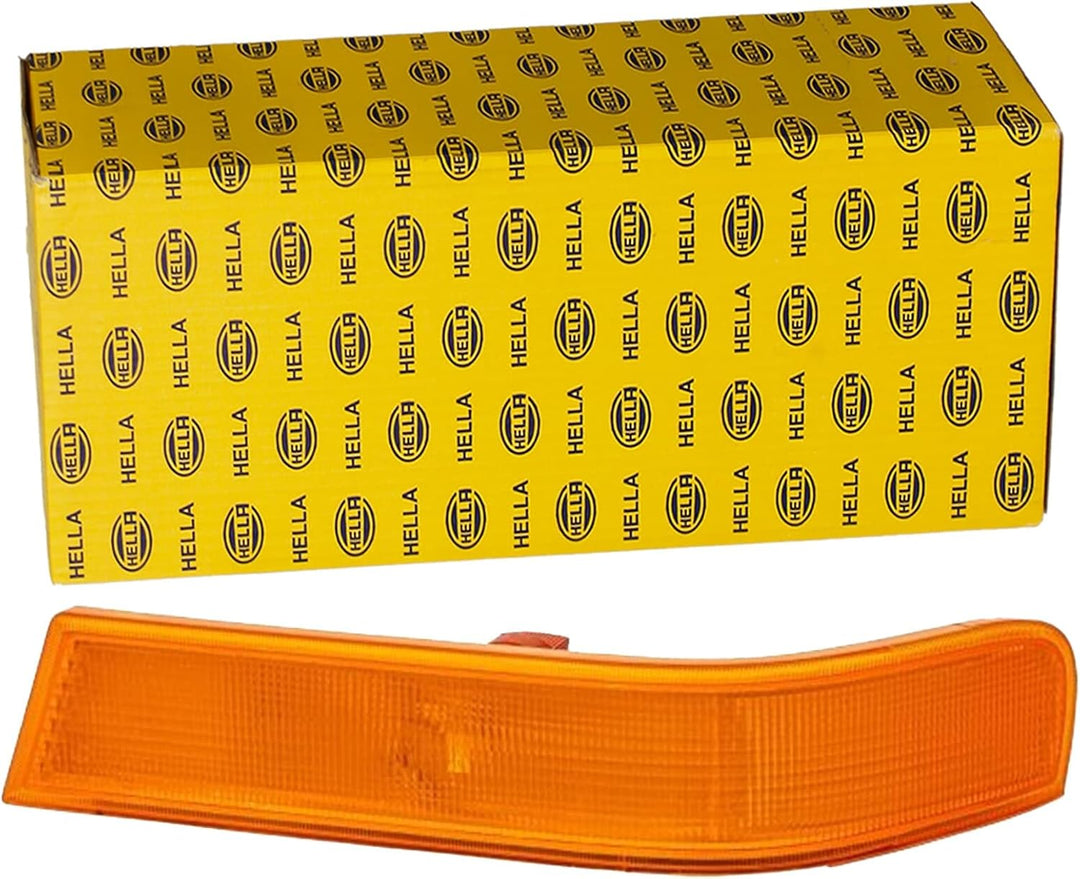 HELLA 2BA 007 775-051 Blinkleuchte - Glühlampe - gelb - links - für u.a. Mercedes-Benz Vario Bus, Li