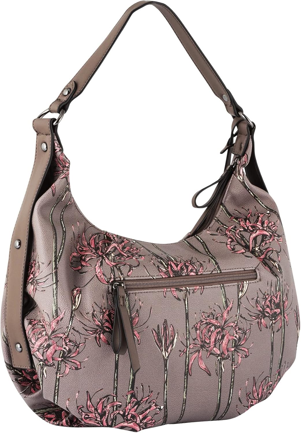 Gabor, Floria_b, Damen, Schultertasche Schultertasche Dark Taupe, Schultertasche Dark Taupe