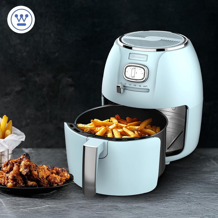 Westinghouse Retro Serie Airfryer, 4L, Heissluftfritteuse, 1500 W, Schnell &amp; einfach, antihaftbeschi