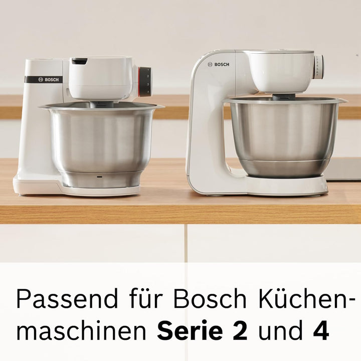 Bosch Lochscheiben MUZ45LS, für Fleischwolf, 2 Scheiben: 3mm, 6mm, Edelstahl, spülmaschinengeeignet,