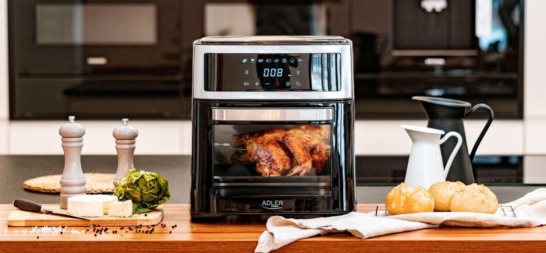 Adler Airfryer Oven AD 6309 Power 1700 W. Capacity 13 L. Stainless steel/Black
