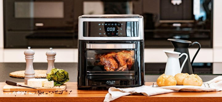 Adler Airfryer Oven AD 6309 Power 1700 W. Capacity 13 L. Stainless steel/Black
