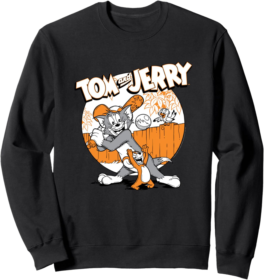 Tom & Jerry Baseball Sweatshirt