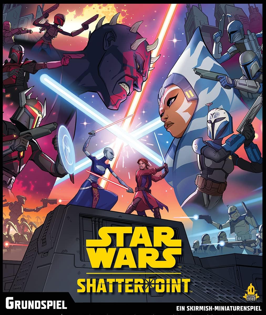 Atomic Mass Games | Star Wars: Shatterpoint | Grundspiel | Tabletop | 2 Spieler | Ab 14+ Jahren | 90