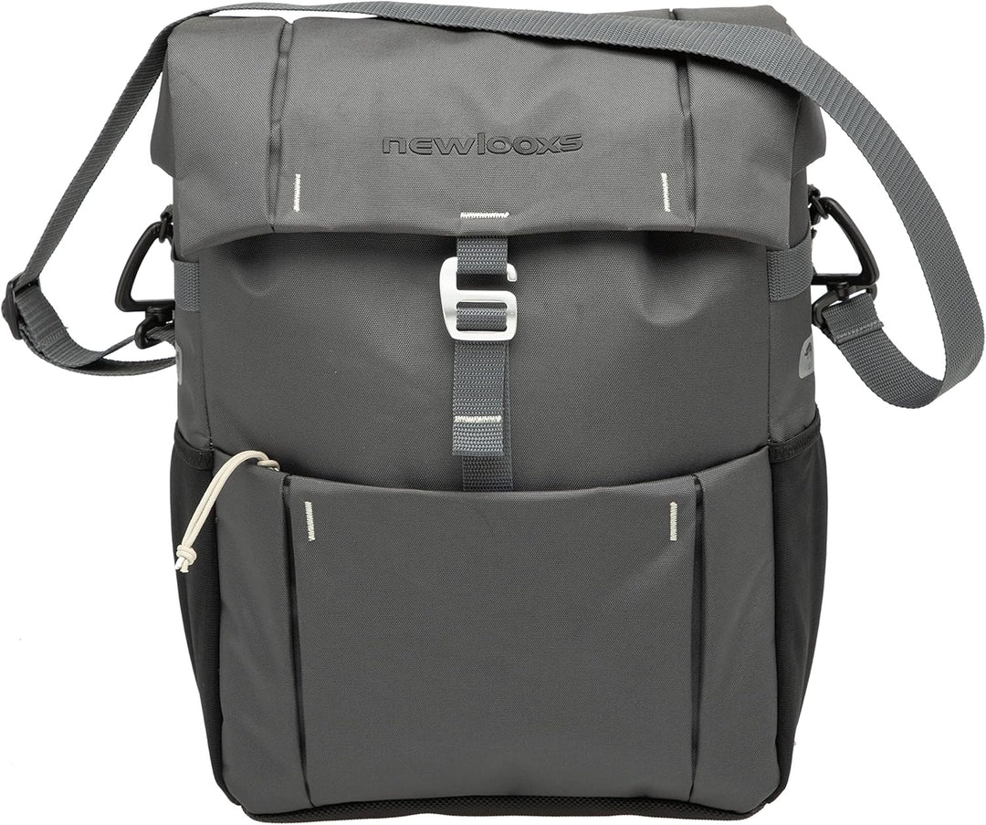 New Looxs Unisex-Adult Vigo Schultertasche, Grey, 18,5 Liter 18,5 Liter Grey, 18,5 Liter Grey