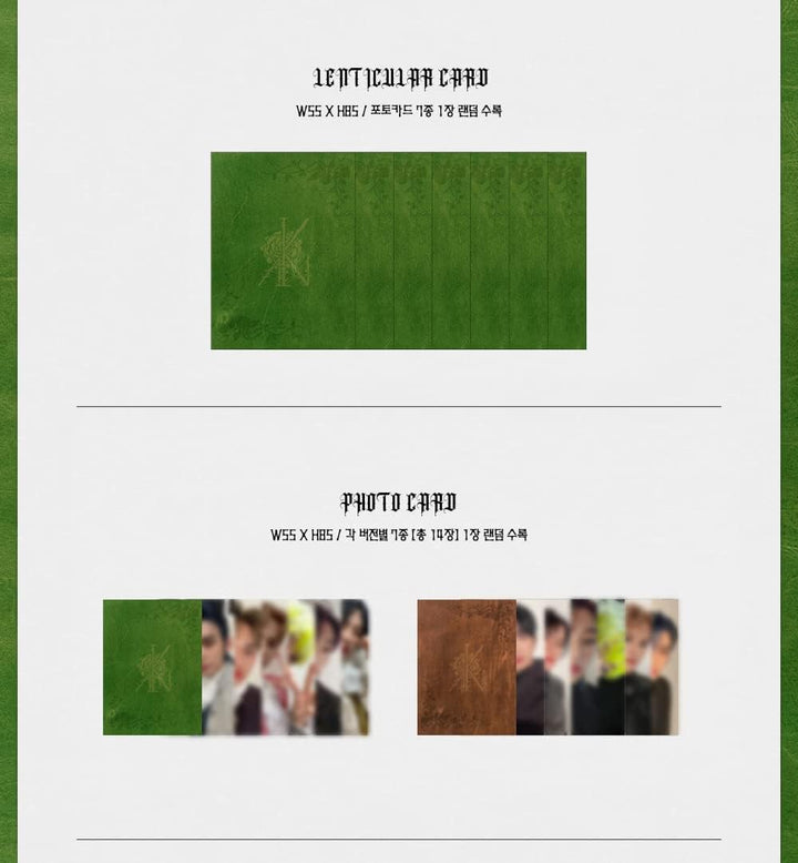 Dreamus KINGDOM - History Of Kingdom : PartⅤ. Louis 5th Mini Album+Folded Poster (Portrait+Eternity