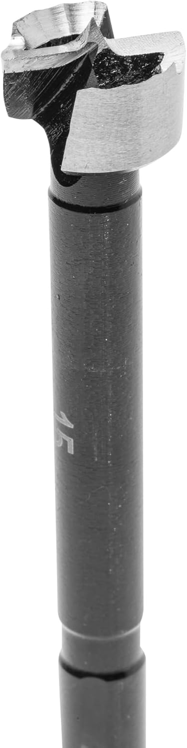 ENT 40015 Forstnerbohrer "Wave Cutter" Durchmesser (D) 15 mm, NL 60 mm, GL 90 mm, S 8 mm, SL 30 mm D