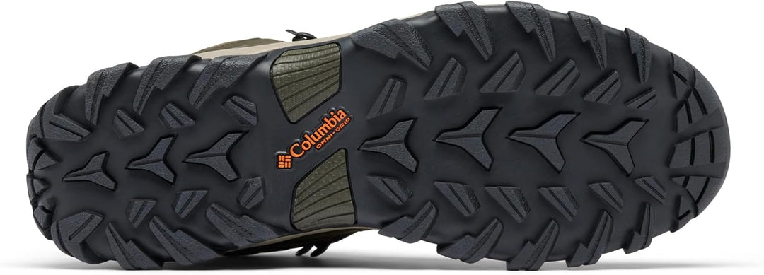 Columbia Newton Ridge Plus II Herren-Wanderstiefel, Wildleder, wasserdicht 40 EU Deep Olive Desert S