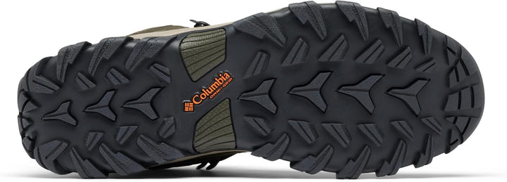 Columbia Newton Ridge Plus II Herren-Wanderstiefel, Wildleder, wasserdicht 40 EU Deep Olive Desert S