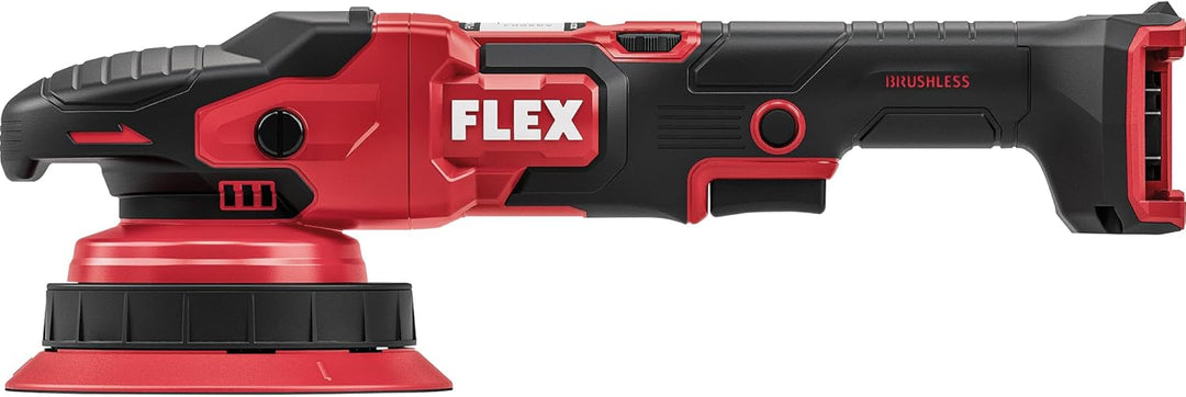 Flex Akku-Rotationspolierer 18 V PE 150 18-EC C (mit Gasgebeschalter, einfache Drehzahlverstellung,