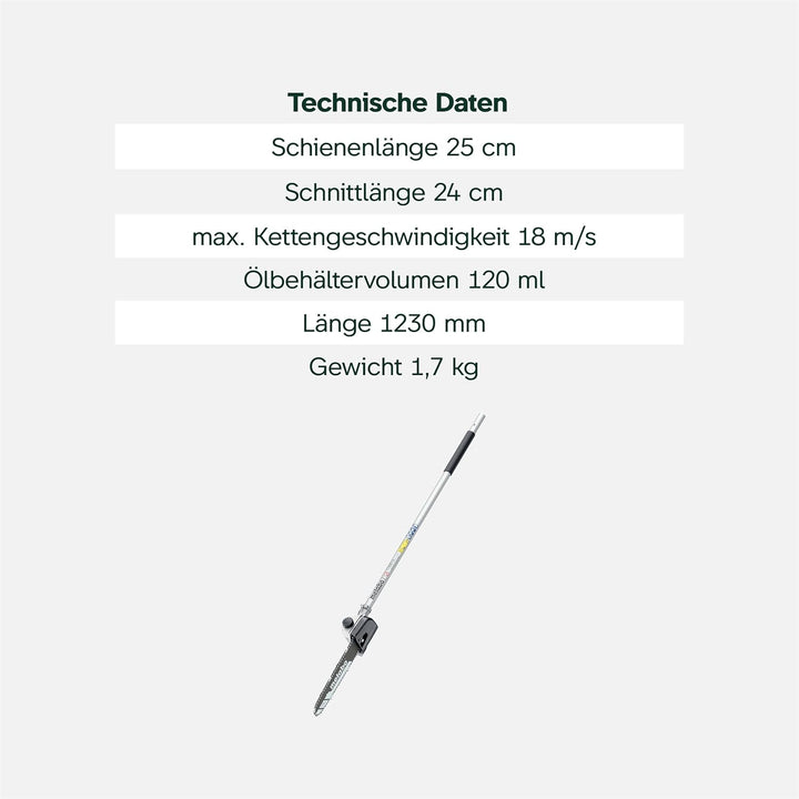 MA-MS 25 * Hochentaster-Aufsatz TV00