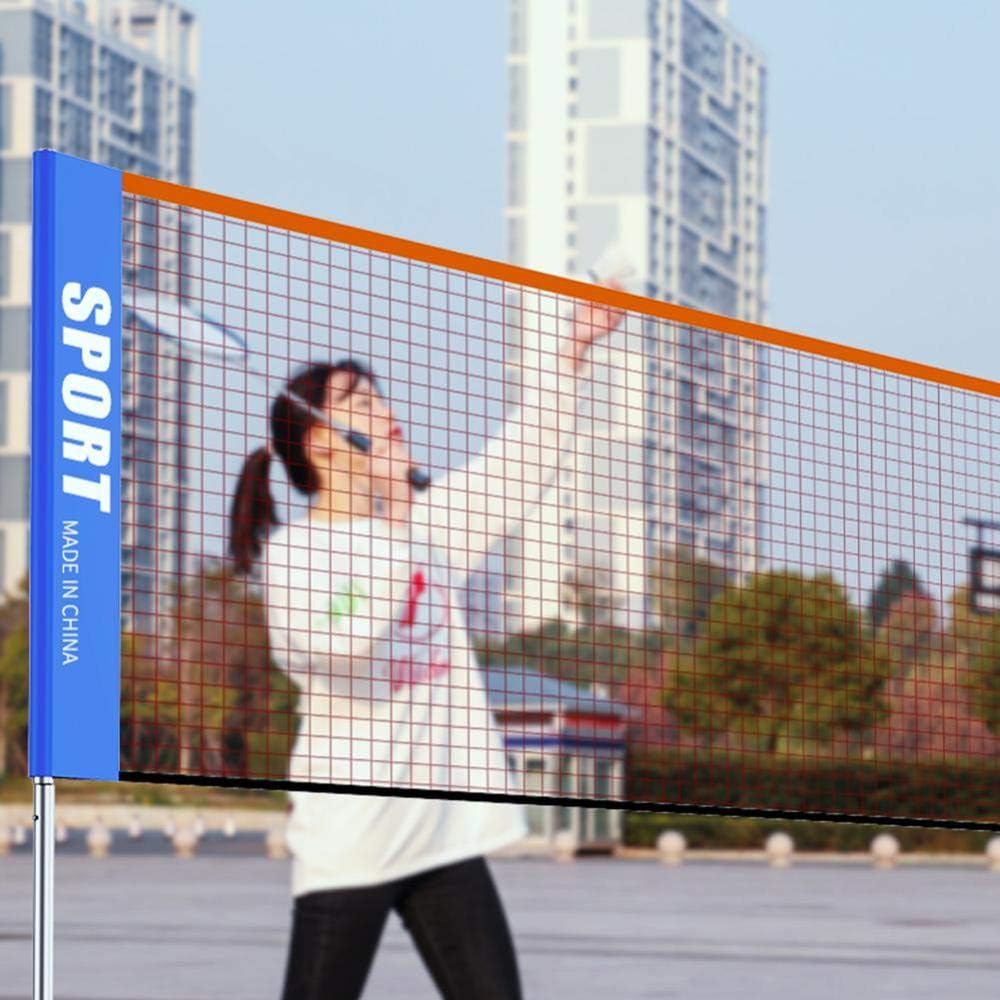 GYKLY Tennisnetz Mobiles tragbares Tennisnetz für Kinder Tennis Mehrzwecknetz, Volleyballnetz, 3.1 m