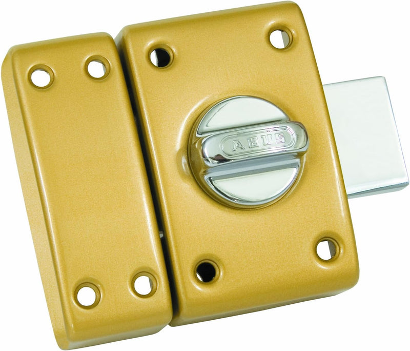 ABUS CLK CB 50 B C Schloss mit Zylinder und Knopf, 50 mm, bronzefarben