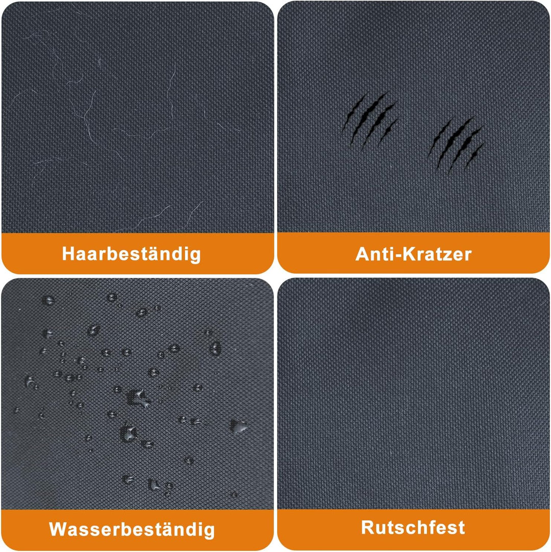 Alfheim Universal Kofferraumschutz - wasserabweisend & pflegeleicht - Ideale Autodecke für Hunde - S