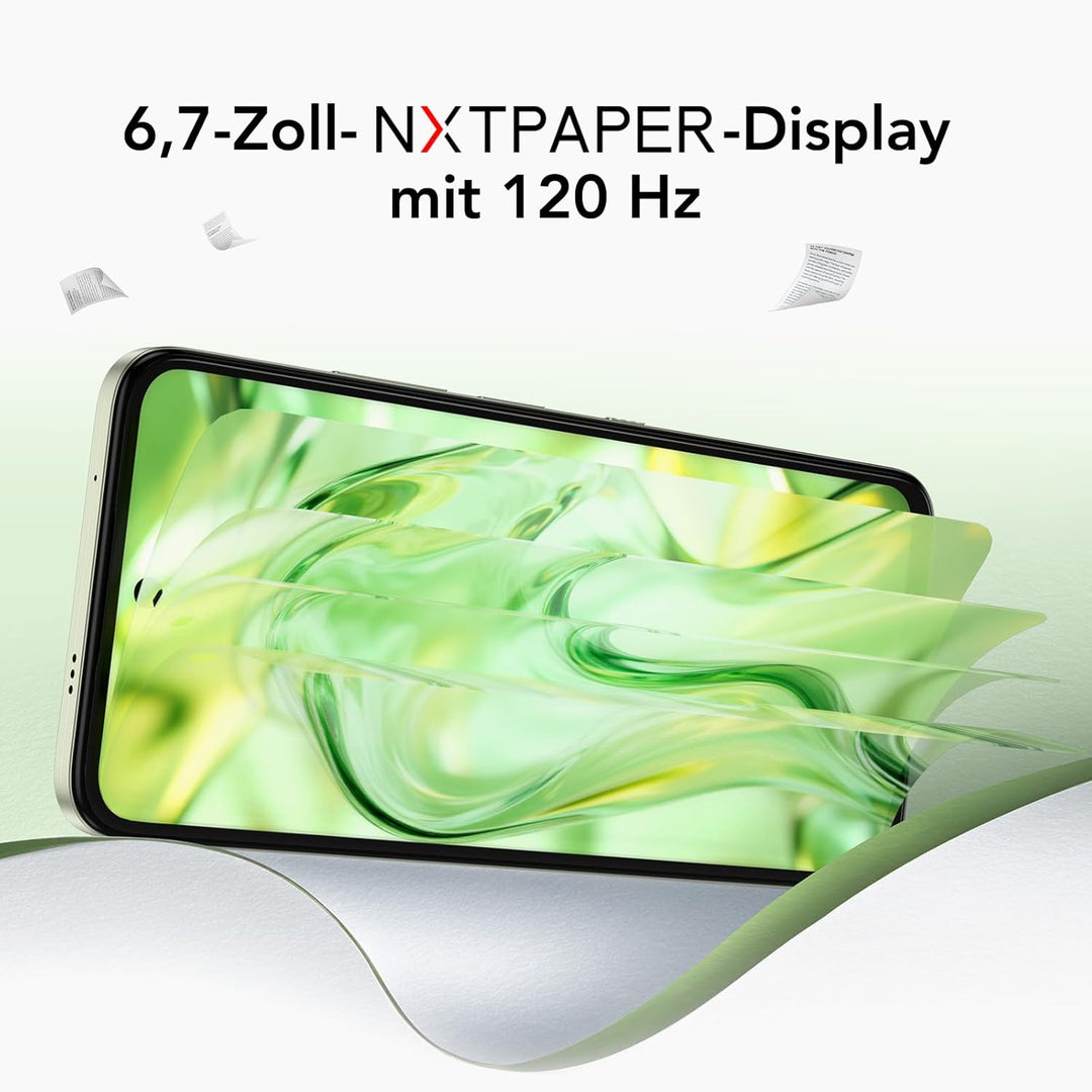 TCL 60 SE NXTPAPER 5G Smartphone, Mobiltelefon ohne Vertrag, 6,7" 120 Hz NXTPAPER-Display, Max Ink M
