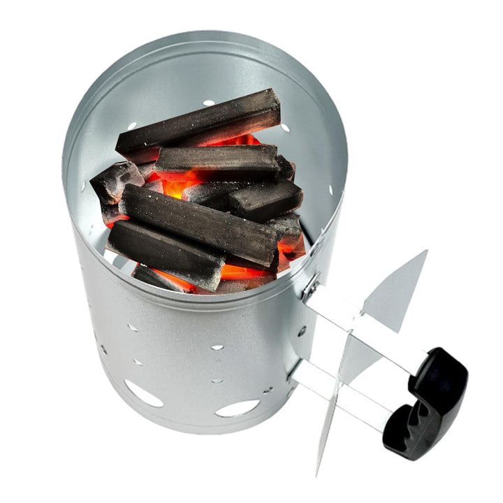BBQ Carbon Bucket, Feuerzündfass | Feuereimer zum Verbrennen,Tragbarer Feuerholz-Zündeimer, Feuereim