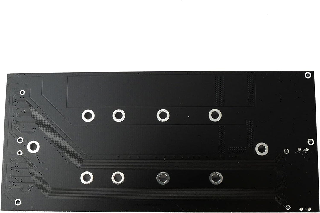 SYSTEM-S NVME M.2 Adapter 2X AHCI zu PCIE Express 3 4.0 Slimline SFF-8654 8X Raid Card