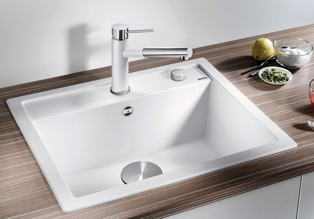 BLANCO DALAGO 6 | SILGRANIT felsgrau | Einbauart: Einbau von Oben | mit Ablauffernbedienung | 60er U