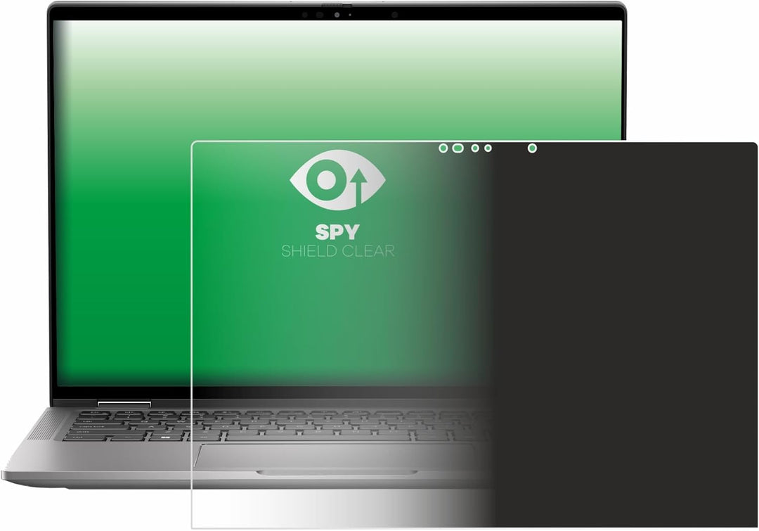 upscreen Anti-Spy Blickschutzfolie für Dell Latitude 7350 2-in-1 Made in Germany, Privacy Screen Dis