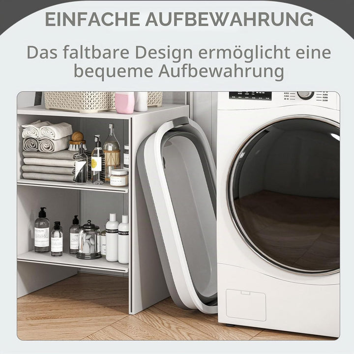 Faltbare Haustierbadewanne mit Wasserablaufstopfen, kleine Haustiere, tragbare Badewanne für Welpen,