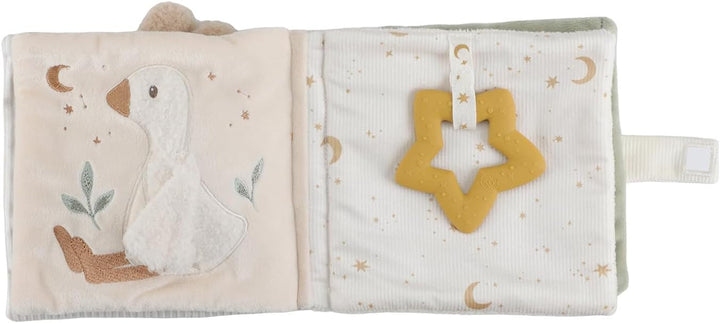 Little Dutch Fühlbuch Stoffbuch Babybuch aus weichem Stoff Aktivität, Entdecken und Knistern Hase we