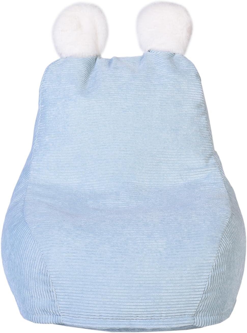 Sitzsack Birnenform für Kinder, Polyester, 40cm x 62cm x 70cm, Himmelweiss Himmelweiss Medium, Himme